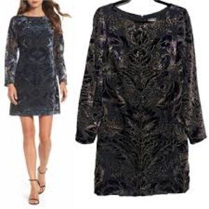 VINCE.CAMUTO/Velvet.Burn.Out.Dress.NWT